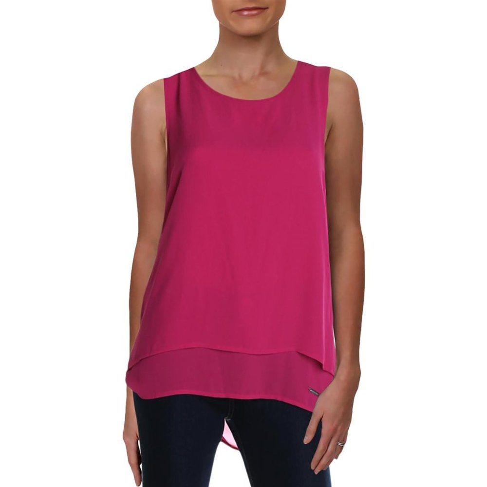 NWT MICHAEL Michael Kors Sleeveless Flyaway Top - Picture 1 of 2